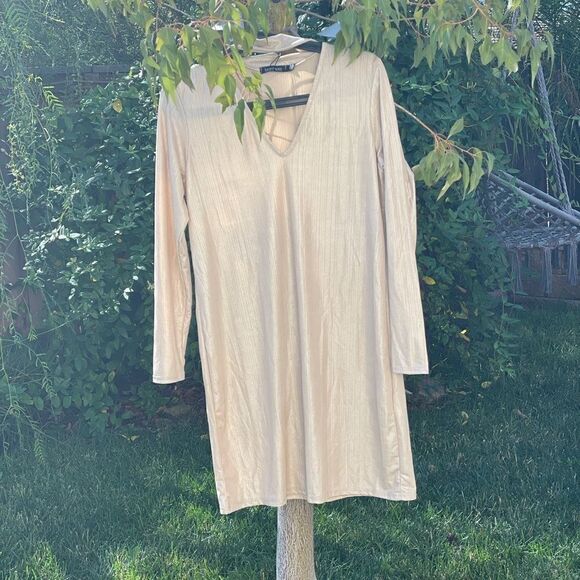 🆕Boohoo Pilse Style Shirt Dress w/Collar - Picture 1 of 5